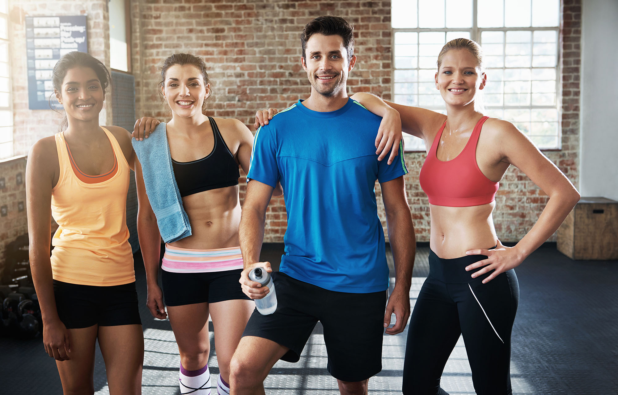 coach sportif avec ses élèves